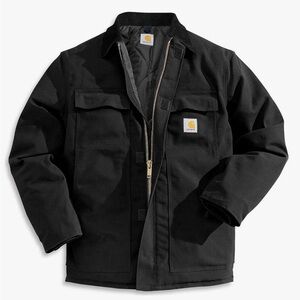 Carhartt Men's Loose Fit Firm Duck Insulated Traditional Coat Jacket - XL Tall